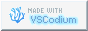 Made With VS Codium